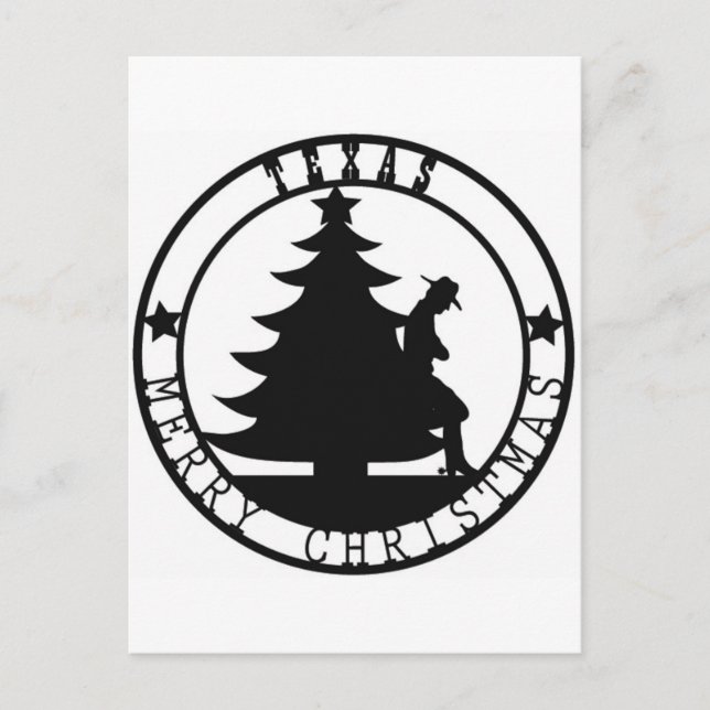 Texas Frohe Weihnachten (Vorderseite)