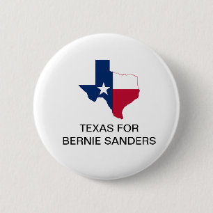 TEXAS für Bernie Sanders 2020 Button
