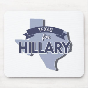 TEXAS FÜR HILLARY - .PNG MOUSEPAD