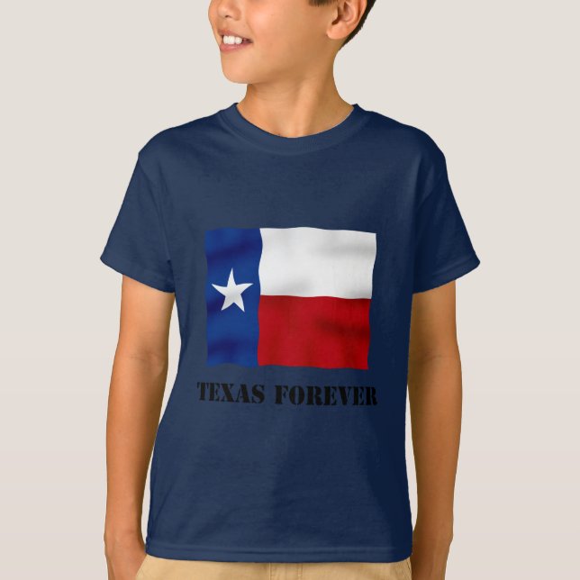 TEXAS FÜR IMMER - Flaggen-Text - Multi_Products T-Shirt (Vorderseite)