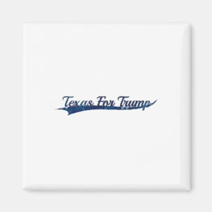 Texas für Trump Politisch Konservativ Vintage Var Magnet