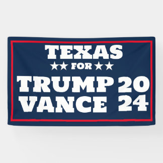 Texas für Trump Vance 2024-Banner Banner