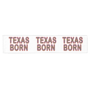 Texas Geboren Bluebonnet Kurzer Tischläufer