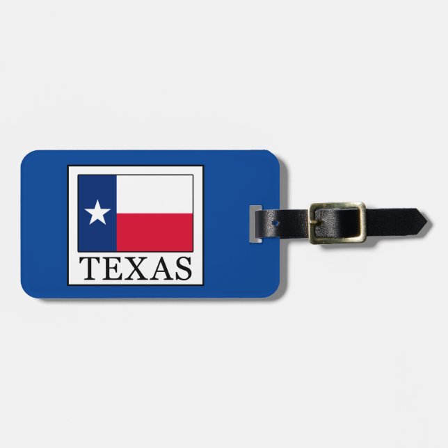 Texas Gepäckanhänger (Vorderseite horizontal)