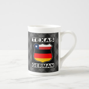 Texas German American Prozellantasse