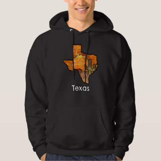 Texas-gestaltete Wüstenlandschaft 2 Hoodie