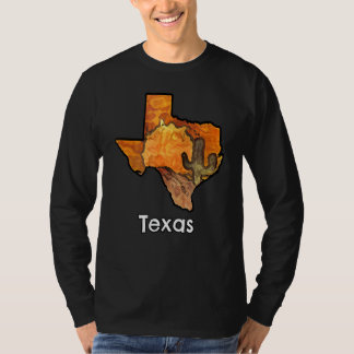 Texas-gestaltete Wüstenlandschaft 2 T-Shirt