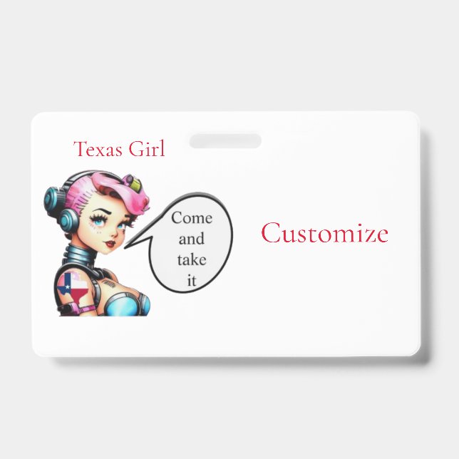 Texas Girl Thunder_Cove Ausweis (Vorderseite)