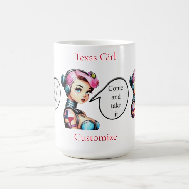 Texas Girl Thunder_Cove Kaffeetasse (Mittel)