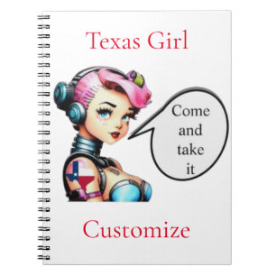 Texas Girl Thunder_Cove Notizblock