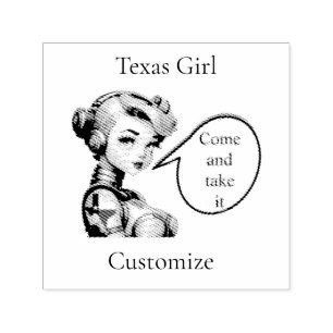 Texas Girl Thunder_Cove Permastempel