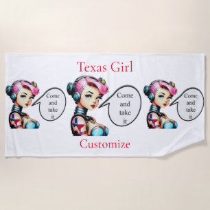 Texas Girl Thunder_Cove Strandtuch