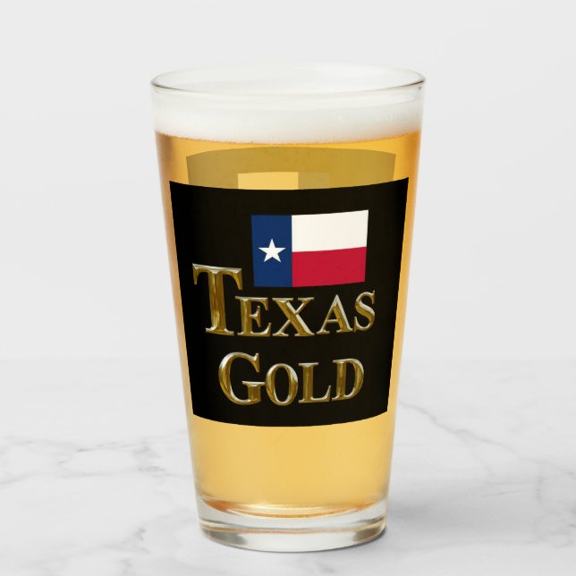 TEXAS GOLD GLAS (Vorne (Gefüllt))
