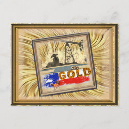 Texas Gold Postkarte