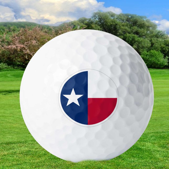 Texas Golf Balls, Staatsflagge / Patrioten Golfball (Von Creator hochgeladen)