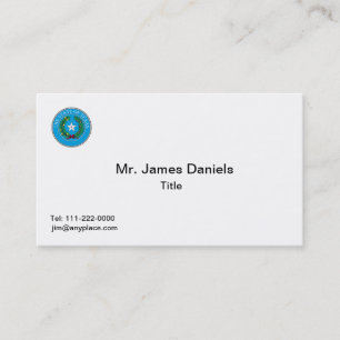 Texas Great Siegel Business Card Template Visitenkarte