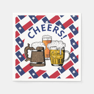 TEXAS Great Texan Beer Paper Serviette