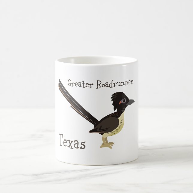 Texas Greater Roadrunner Tasse (Mittel)