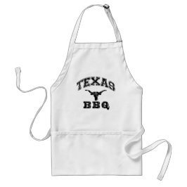 Texas GRILLEN Custom Black Logo Schürze