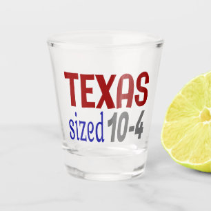Texas Größe 10-4 LetterKenny Schnapsglas
