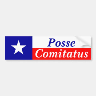 Texas-Gruppe Comitatus Autoaufkleber