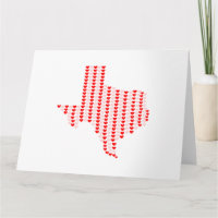 Texas Grußkarte