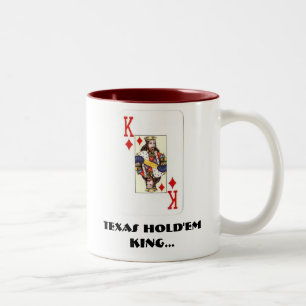 Texas halten sie König Mug Zweifarbige Tasse