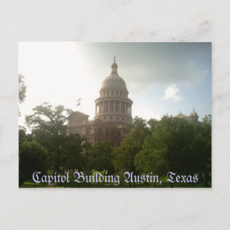 Texas Hauptstadt Gebäude - Postkarte