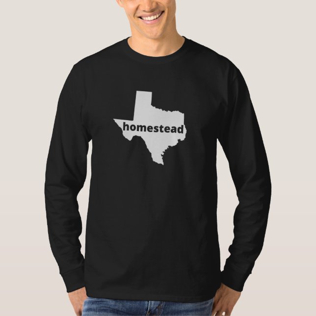 Texas-Heimatstätte T-Shirt (Vorderseite)