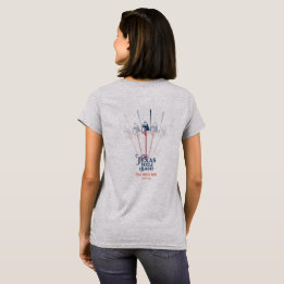 Texas Heli Bash Shirt Design 2. Graues Shirt.