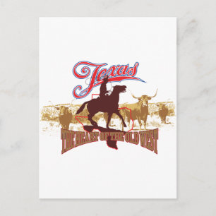 Texas - Herz des Westens Postkarte