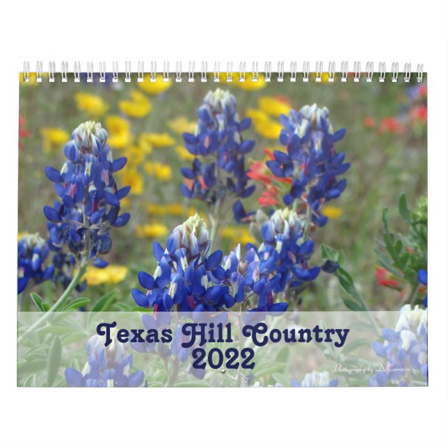 Texas Hill Country Calendar Kalender (Titelbild)