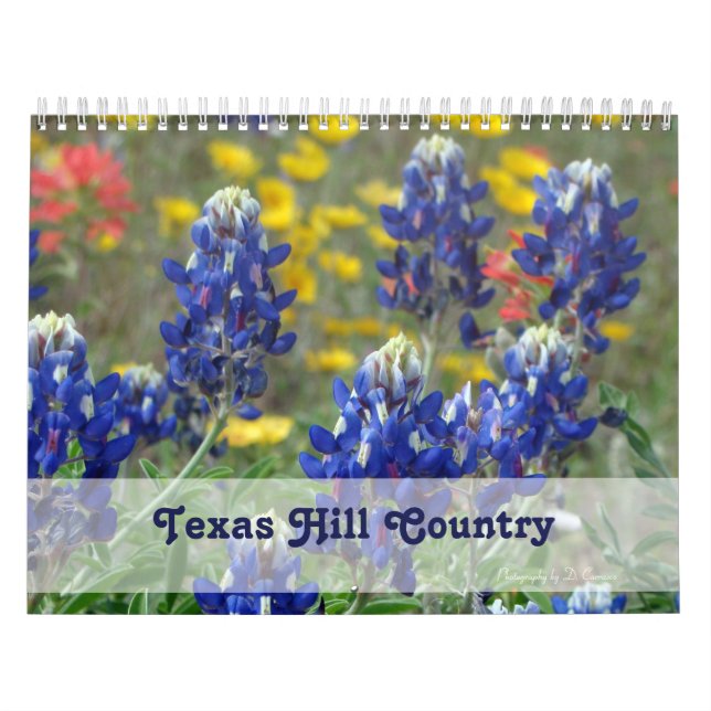 Texas Hill Country Calendar Kalender (Titelbild)