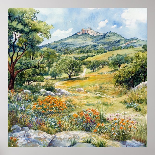Texas Hill Country Poster (Vorne)