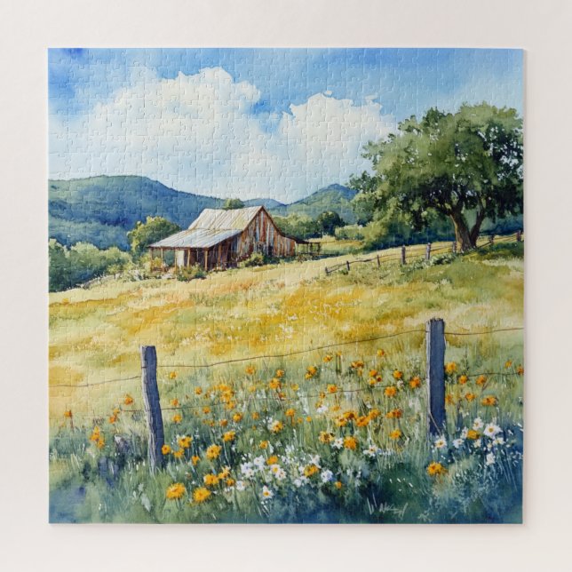 Texas Hill Country Puzzle (Vertikal)