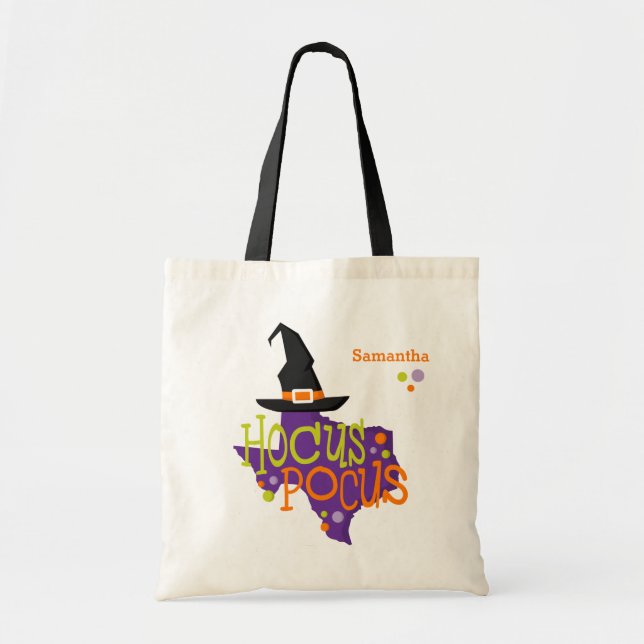 Texas Hocus Pocus Halloween Tragetasche (Vorne)