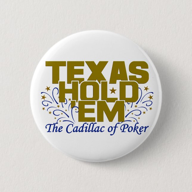 Texas Hold 'Em-Taste Button (Vorderseite)