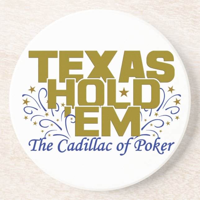 Texas Hold 'Em Untersetzer (Vorne)