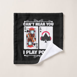 Texas Holdem Poker Cant Hören Sie, ich spiele Poke Waschlappen