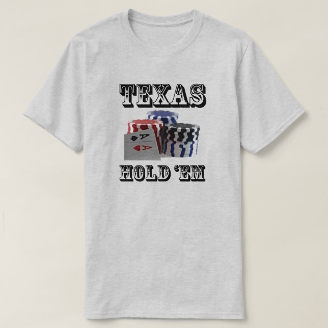 Texas Hold'em T-Shirt (Design vorne)