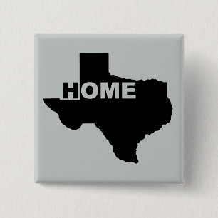 Texas Home Away From Home Button Abzeichen