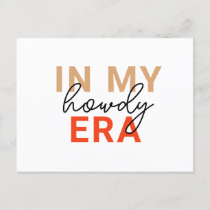 Texas Howdy Era Postkarte