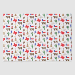 Texas Icons Seidenpapier