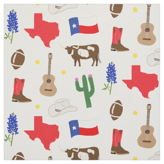 Texas Icons Stoff (Muster)