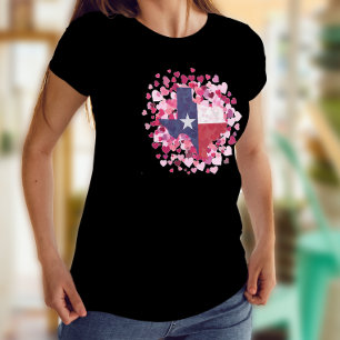 Texas im Herzen - Valentinstag T-Shirt