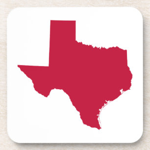 Texas in Red Untersetzer