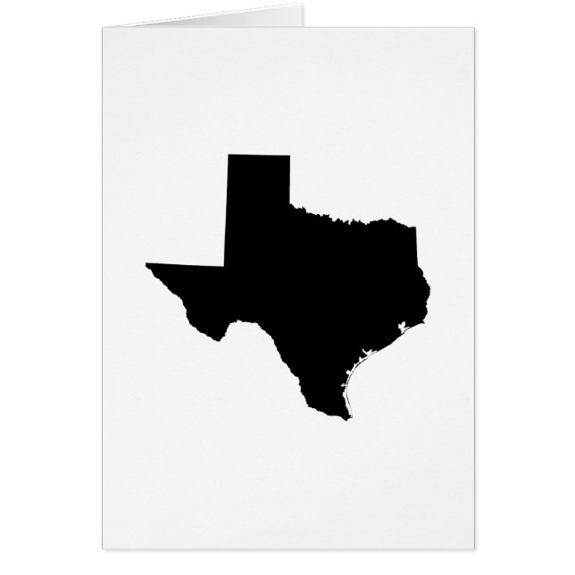 Texas in Schwarz und Weiß (Vorne)