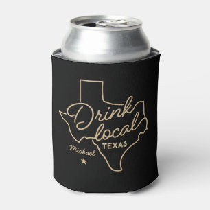 Texas Individuelle Name Dosenkühler