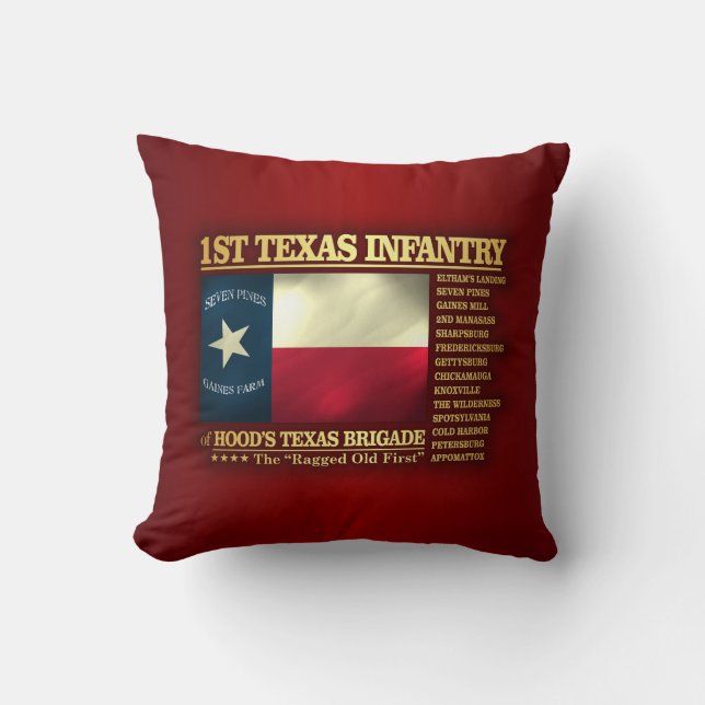 Texas Infantry (BA2) Kissen (Vorderseite)