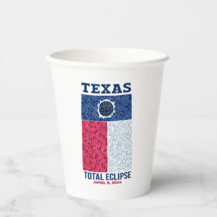 Texas insgesamt Eclipse Papier Cups Pappbecher